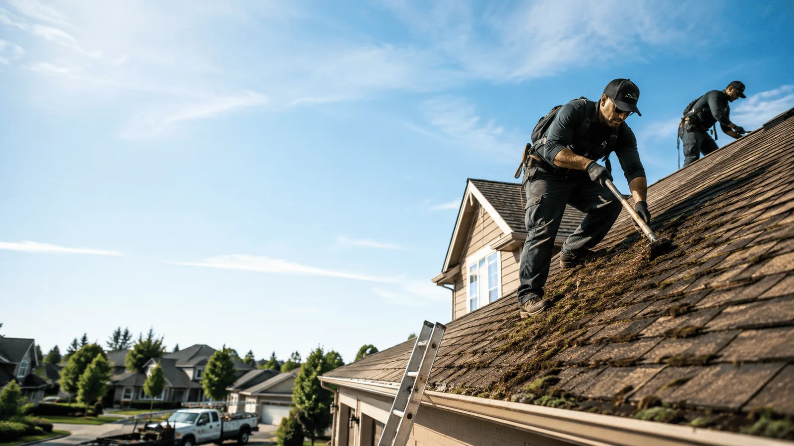 Roof Moss Removal in Elliston, VA near me
